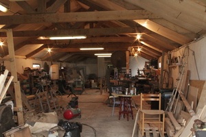 Quelques jours après la pose des machines.... ça traine encore un peu partout !