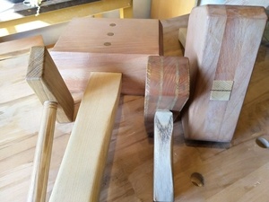 Des maillets fait main