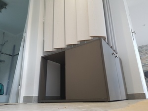 Meuble bas cuisine cache chaudière