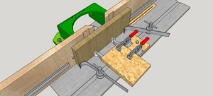 Presseur latéral de toupie pour Lurem C210b