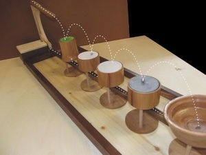 Trampoline à billes