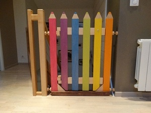 Barrière escalier crayon