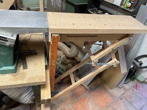 Rallonges de table de dégauchisseuse Kity 635