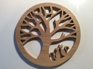 Arbre de vie dessous de plat