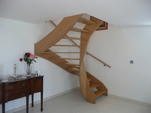 Escalier en chêne