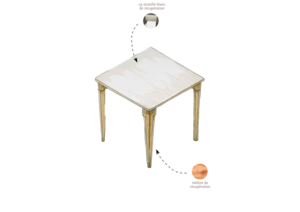 Plan de la table de Messaouda