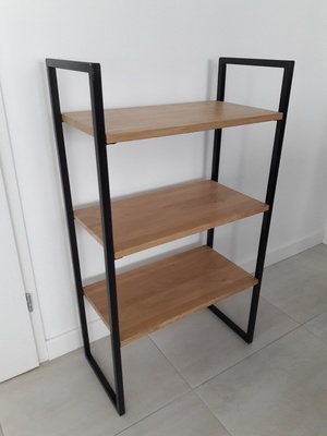 Étagère bois et métal