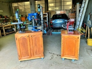 Meuble d'atelier pour mes petite machine