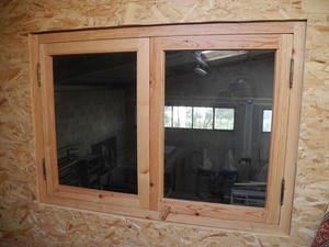 Une fenêtre pour le bureau de l'atelier