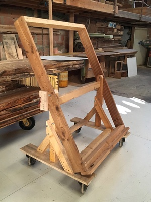 Charriot porte -plaques