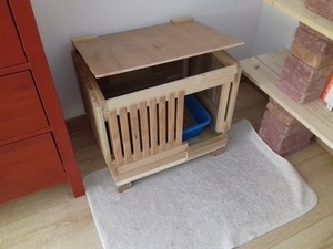Boite à litière pour chat