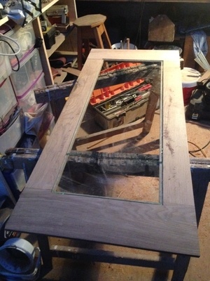 Table basse aquarium