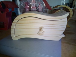 Boite a bijoux en bois