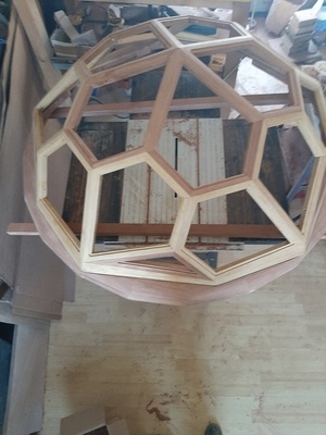 Coupole de yourte diam 140