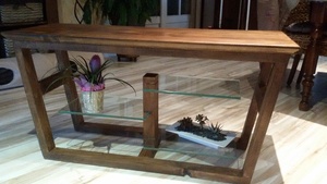 Meuble tv etagere verre