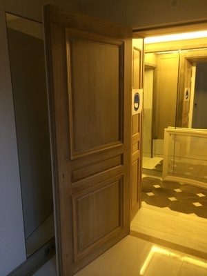 Porte chêne et médium