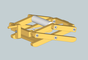 Servante à rouleau d'établi