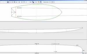 Planche de Surf Fish 5'11" x 23" x 2 3/4"
