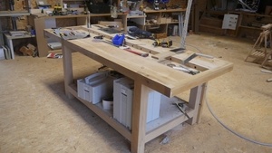 Etabli en hêtre massif