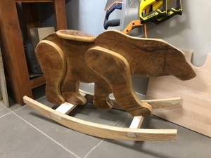 Ours à bascule pour enfant