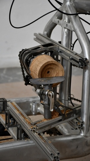 Tour à bois sur vélo cargo (voyage de création en itinérance)