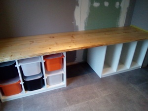 Meuble de rangement style Suédois sur mesure