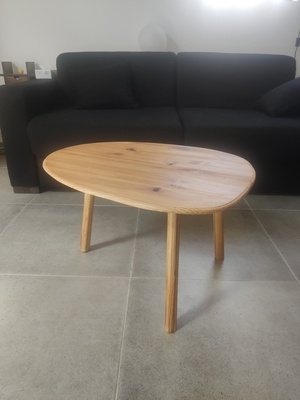 Table basse 100% recyclée