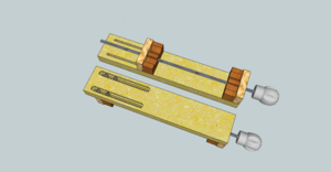 Gabarit  pour réaliser des chevilles façon  AIRPOPCIE
