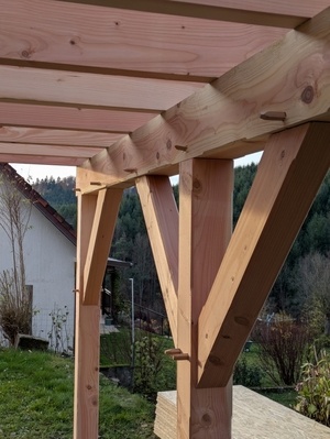 Terrasse sur pilotis étanche