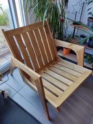 Fauteuil "mid century"