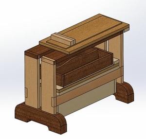 Banc de sciage / Caisse à outils / Atelier portable