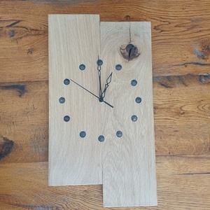 Petite pendule en chêne