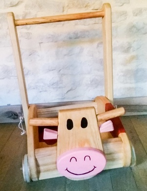 Birgule, la Montbéliarde trotteuse