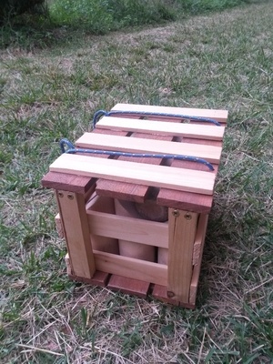 Caisse à jeu de mölkky