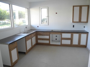 Cuisine chêne et mélaminé