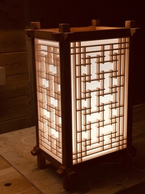 Lampes de style japonais