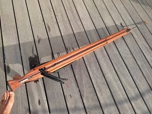 Fusil chasse sous marine Teck 135cm