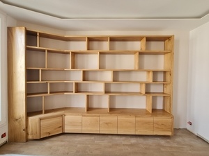 Bibliothèque chêne démontable