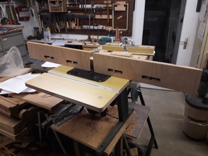 Guide de défonceuse sous table XL