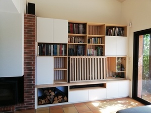 Meuble télé et petit arrondi