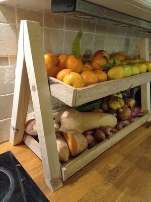 Petit légumier de cuisine