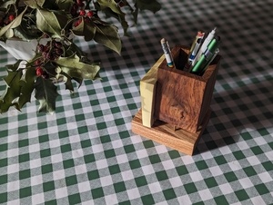 Porte-stylos et post-it (idée cadeau)