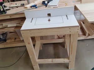 Table de défonceuse