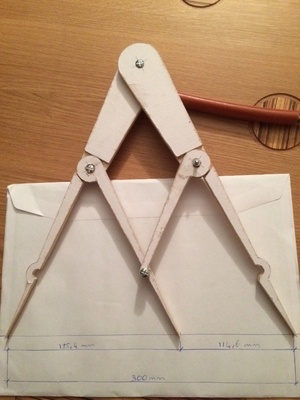 Compas au nombre d'or