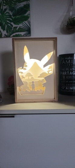 Light Box Pikachu