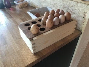 Boîte pour les œufs