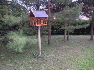 Mangeoire à oiseaux pour mes parents
