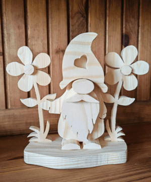 Gnomes en bois de palette