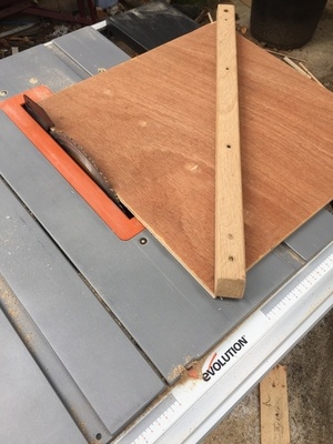 Guide de coupe à 45 degrés