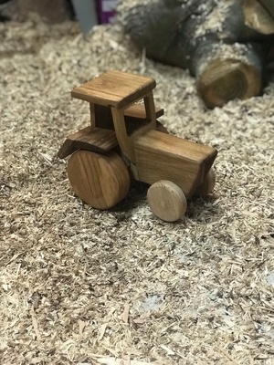 Réalisation petit tracteur en bois